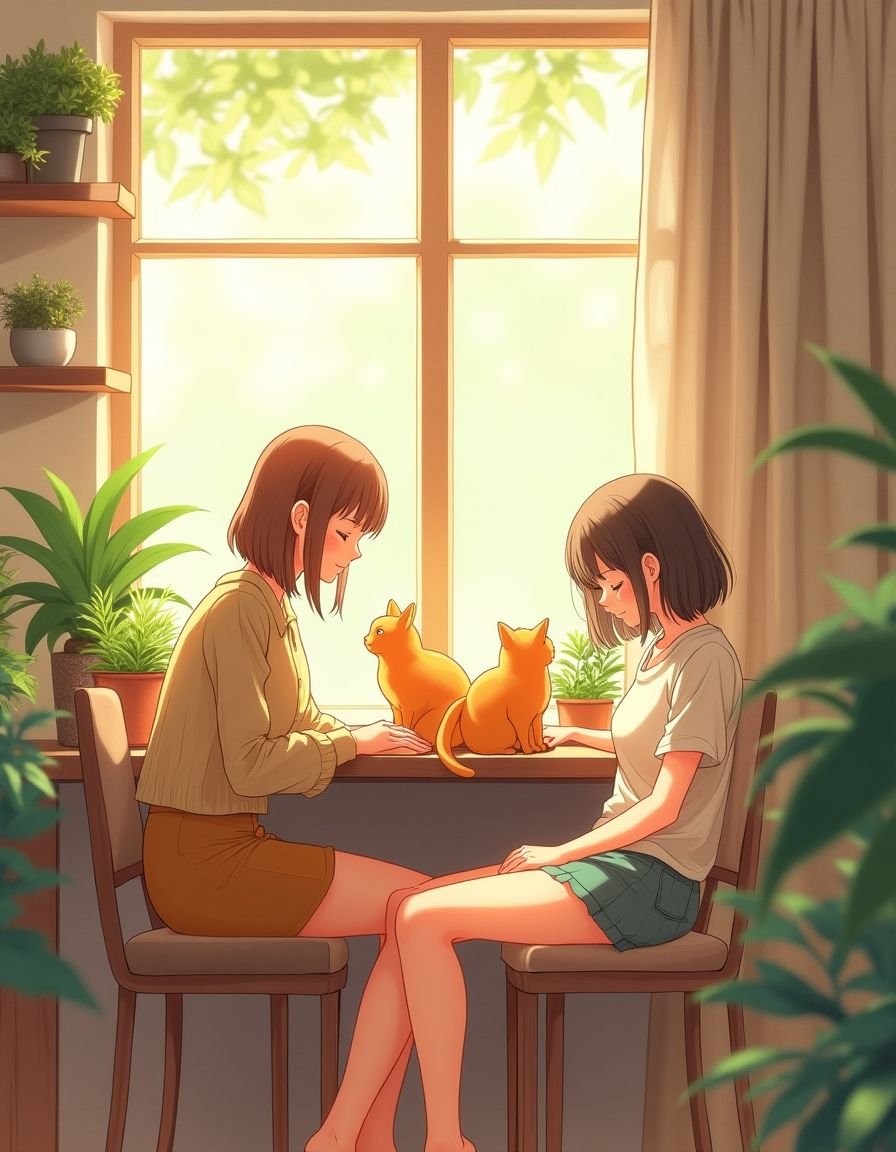 98短剧 暖阳午后的猫